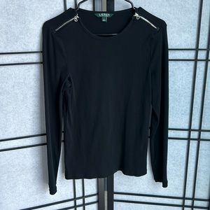 NWOT Lauren Ralph Lauren Ribbed Top